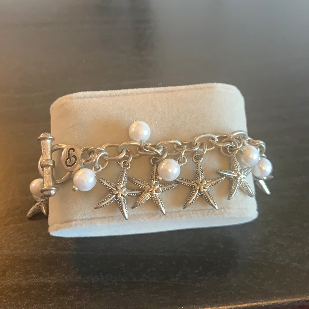 Pearl and starfish bracelets